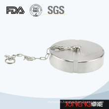 Stainless Steel 6 Slots Sanitary Blank Nut with Chain (JN-UN2011)